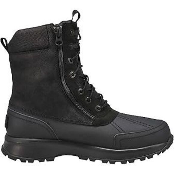 UGG $229 Emmett Duck Boot Hi Black Waterproof Cold Rated Men’s 11 NWOT main image 5